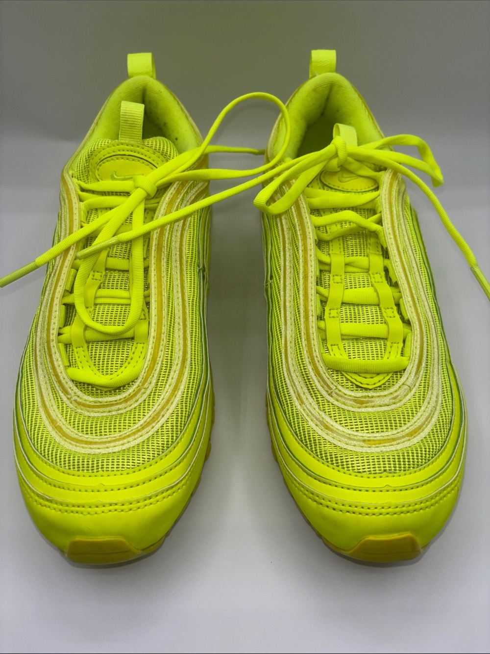 Nike Women's Neon Yellow Athletic Sneakers